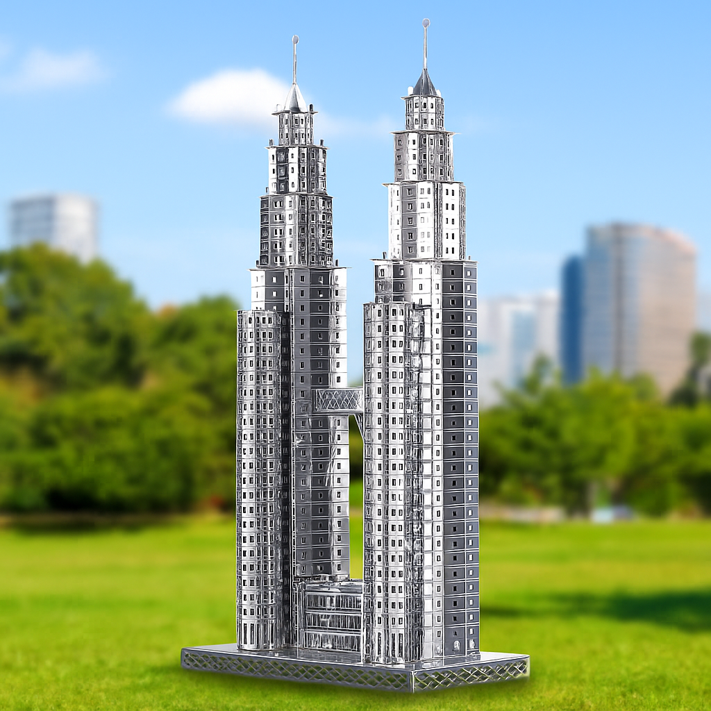 Puzzle 3D Tours Petronas