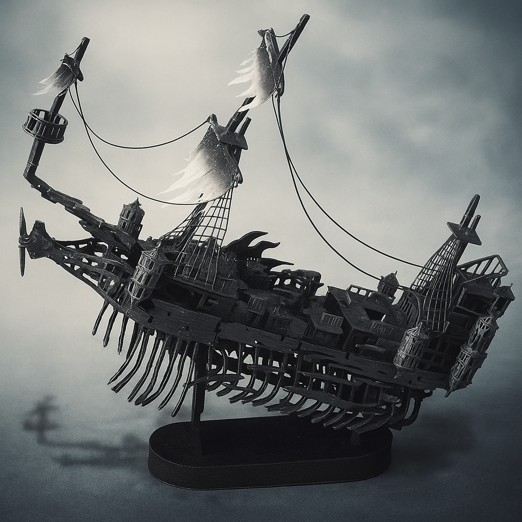 Puzzle 3D en métal Bateau fantôme