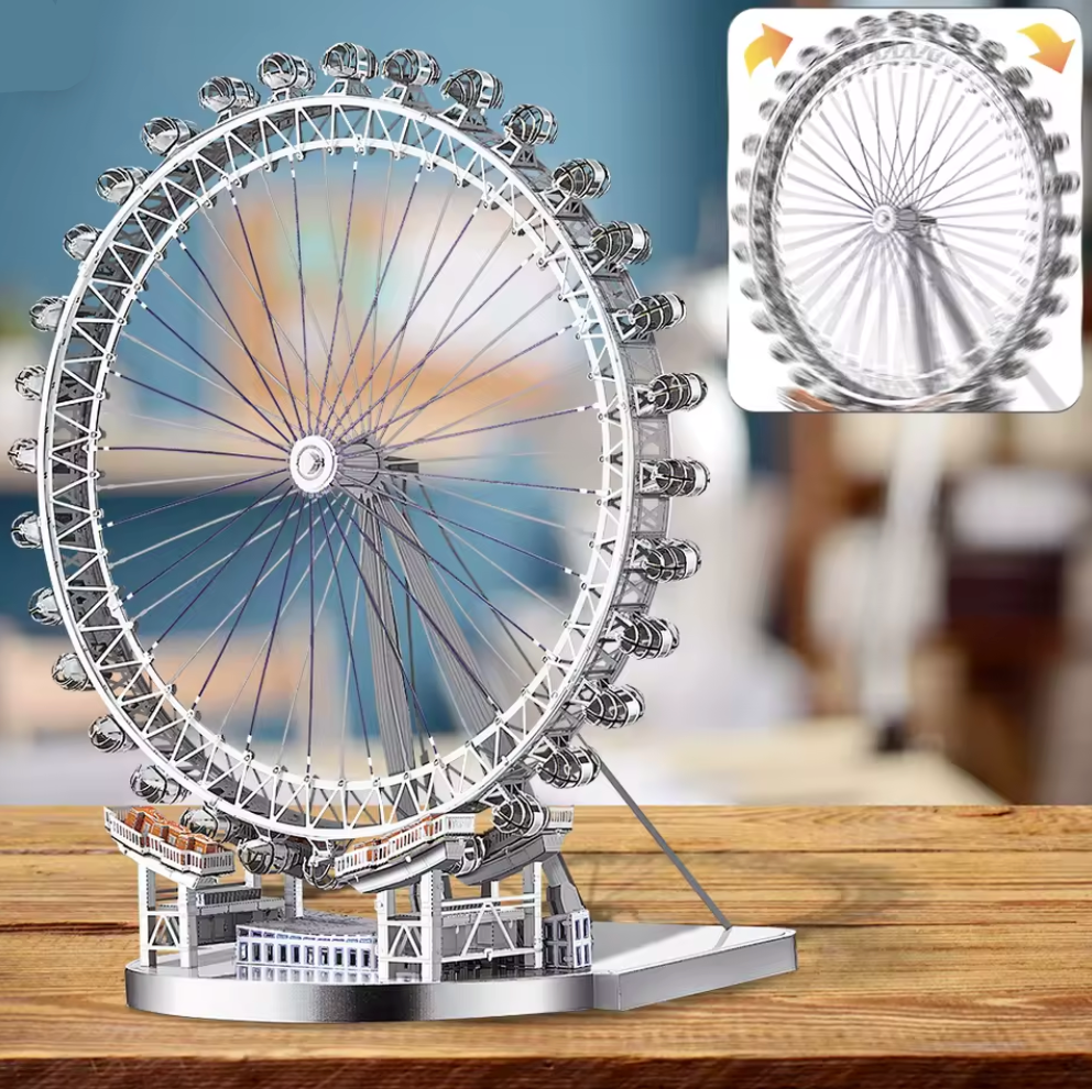 Puzzle 3D en métal London Eye
