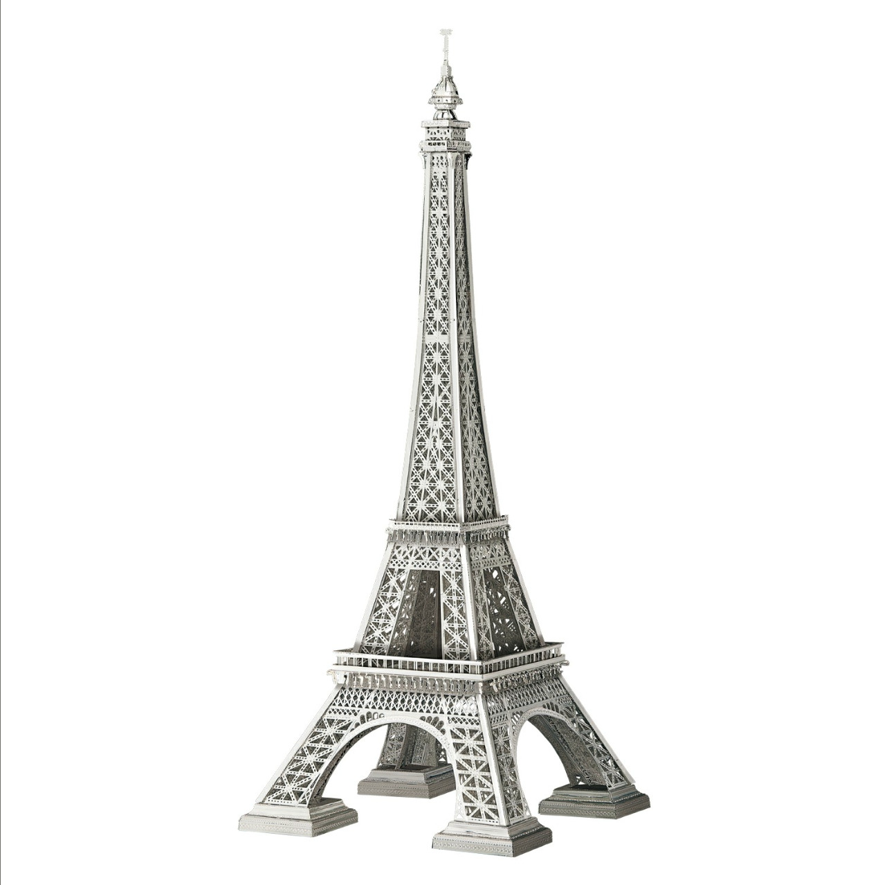 Puzzle 3D tour Eiffel argentée