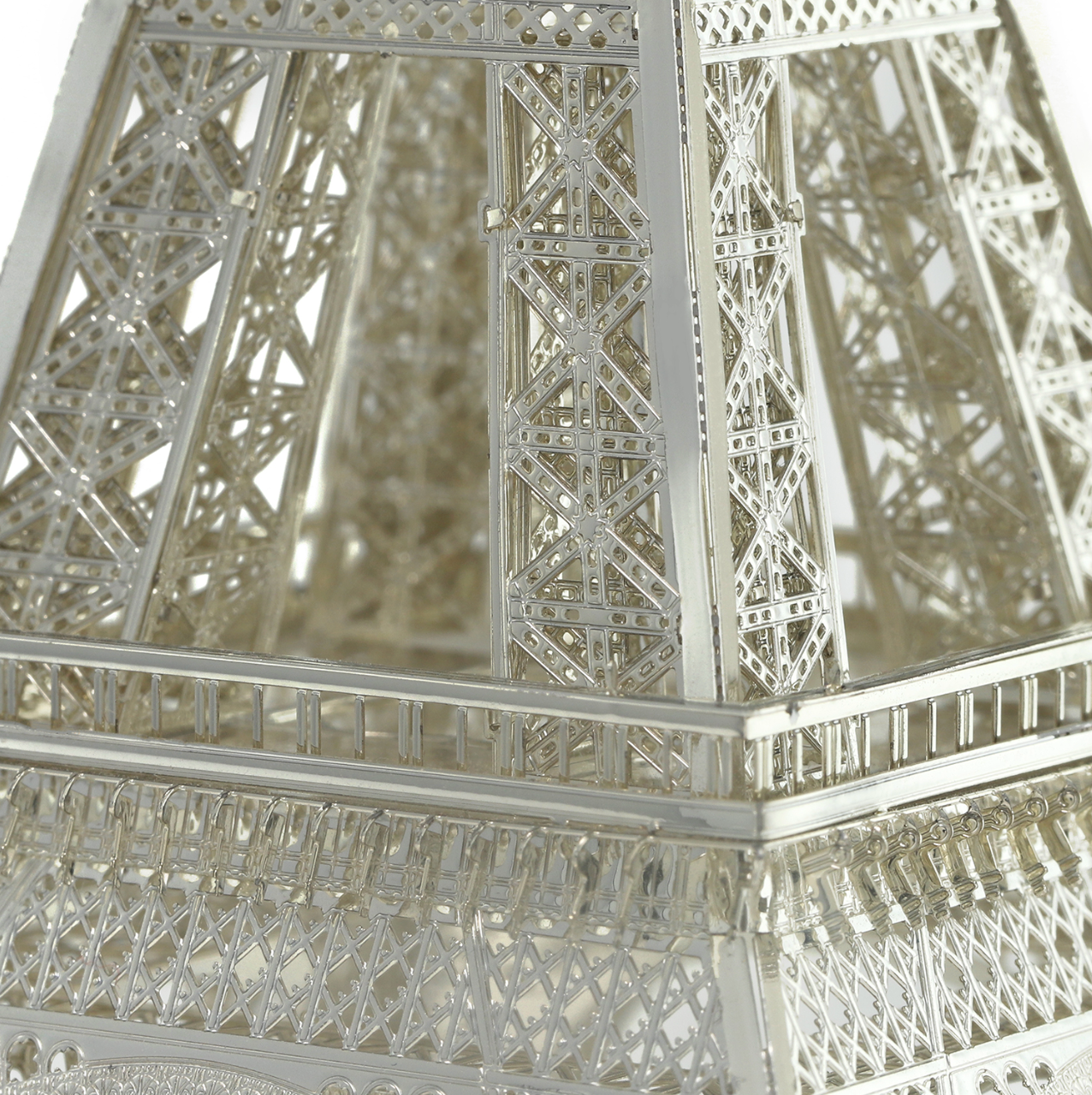 Puzzle 3D tour Eiffel argentée
