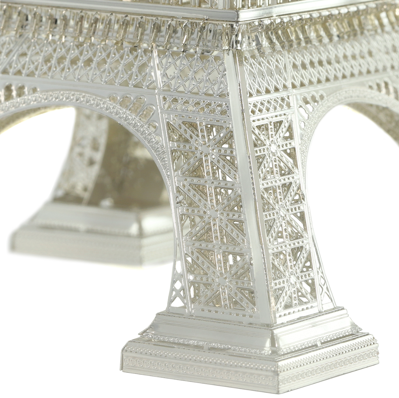 Puzzle 3D tour Eiffel argentée