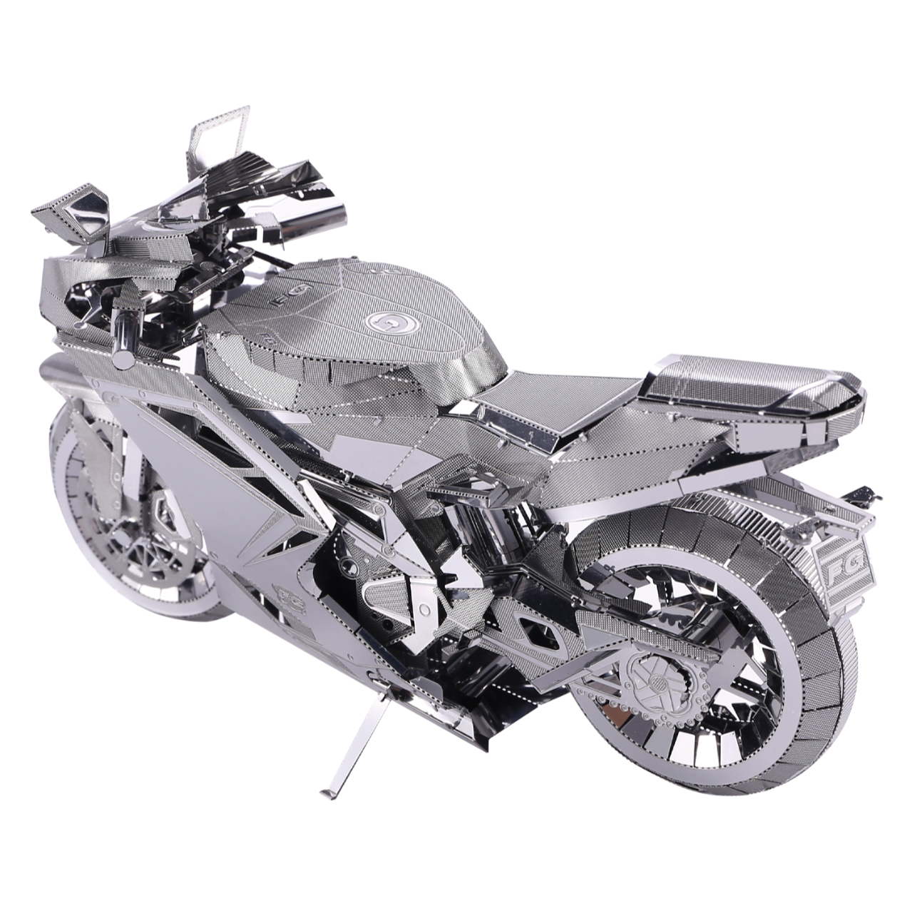 Puzzle 3D en métal Moto de course