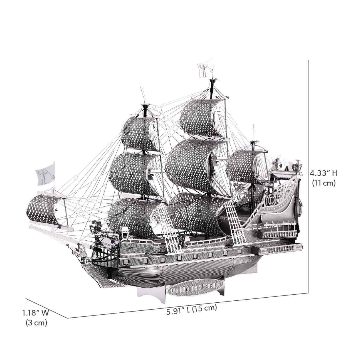 Puzzle 3D en métal La Revanche de la Reine Anne