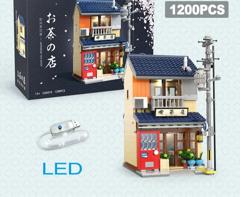 Jeu de construction maison japonaise – Maquette 1200 pièces à monter