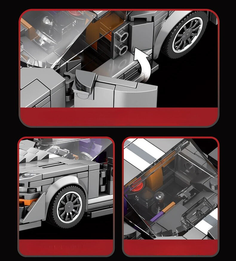 Jeux de construction 476PCS Voiture de course