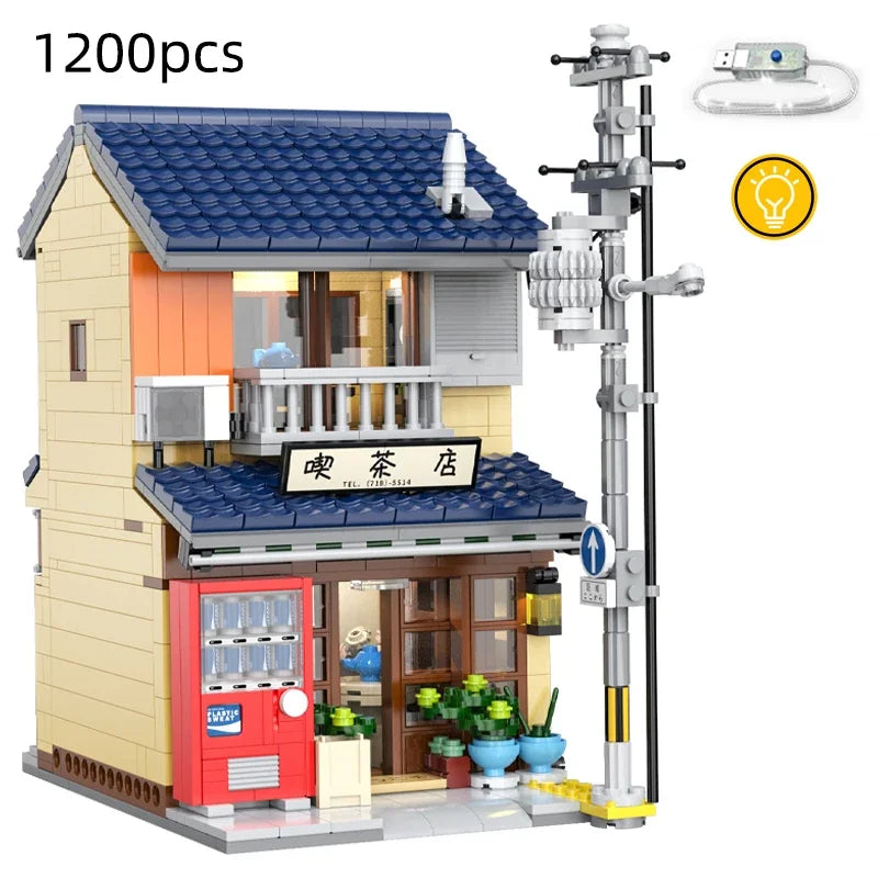 Jeu de construction maison japonaise – Maquette 1200 pièces à monter
