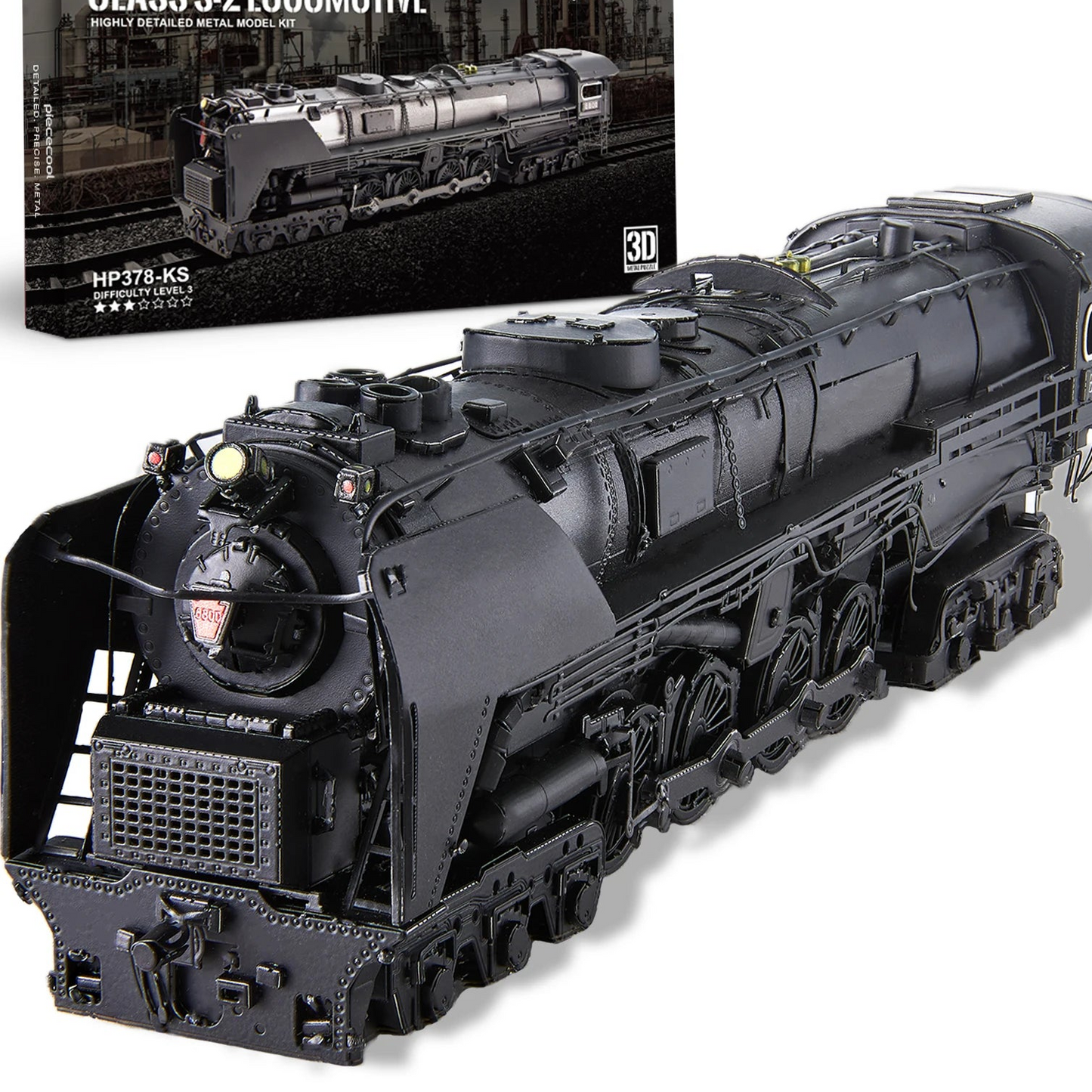 Puzzle 3D en métal Locomotive S-2