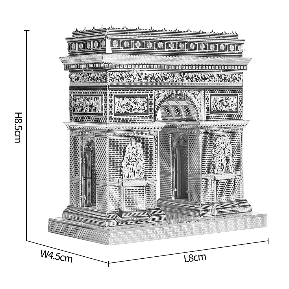 Puzzle 3D Arc de Triomphe argent