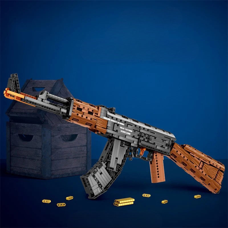 Jeu de construction - Réplique AK47 en blocs