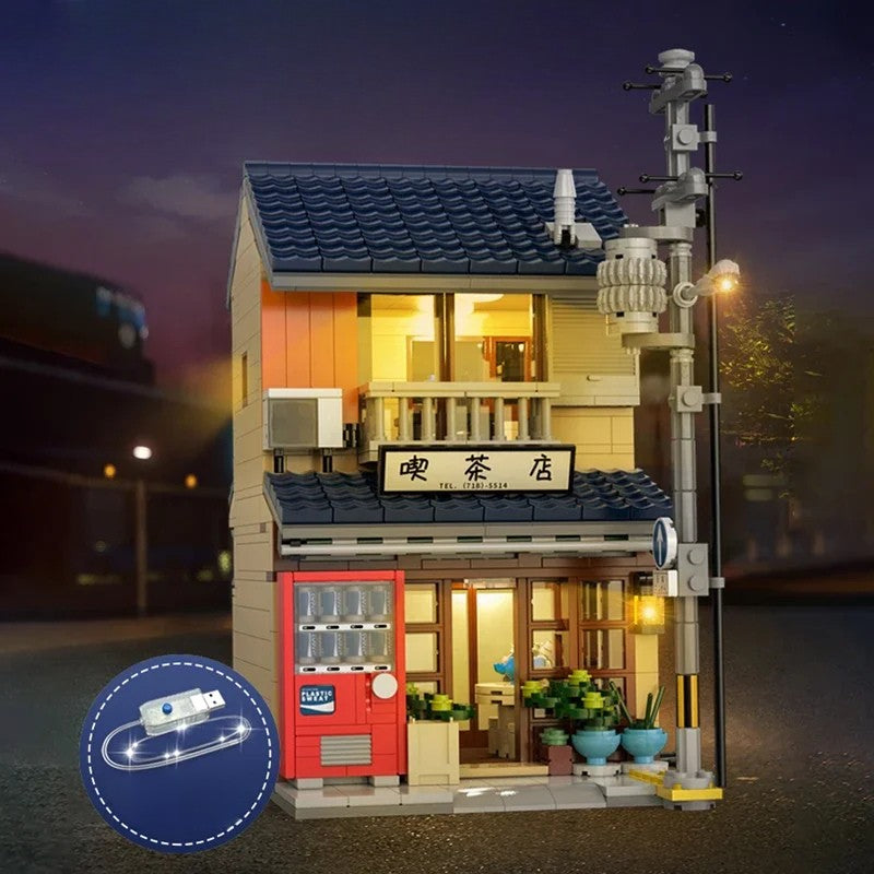 Jeu de construction maison japonaise – Maquette 1200 pièces à monter
