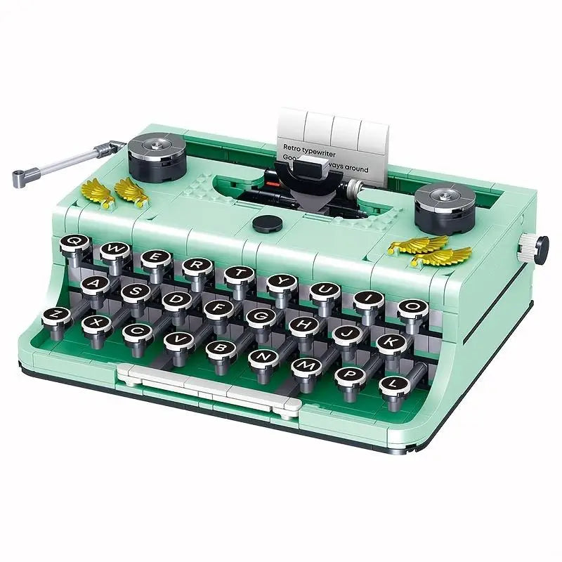 Jeux de construction - Machine à écrire à assembler