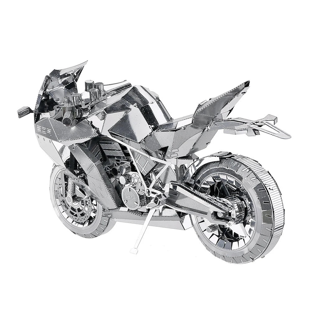 Puzzle 3D en métal Moto de course