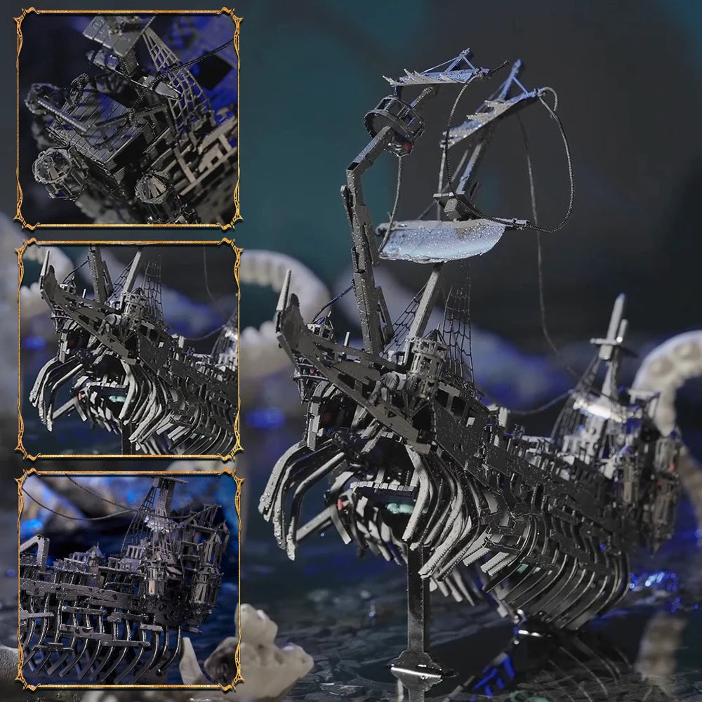 Puzzle 3D en métal Bateau fantôme