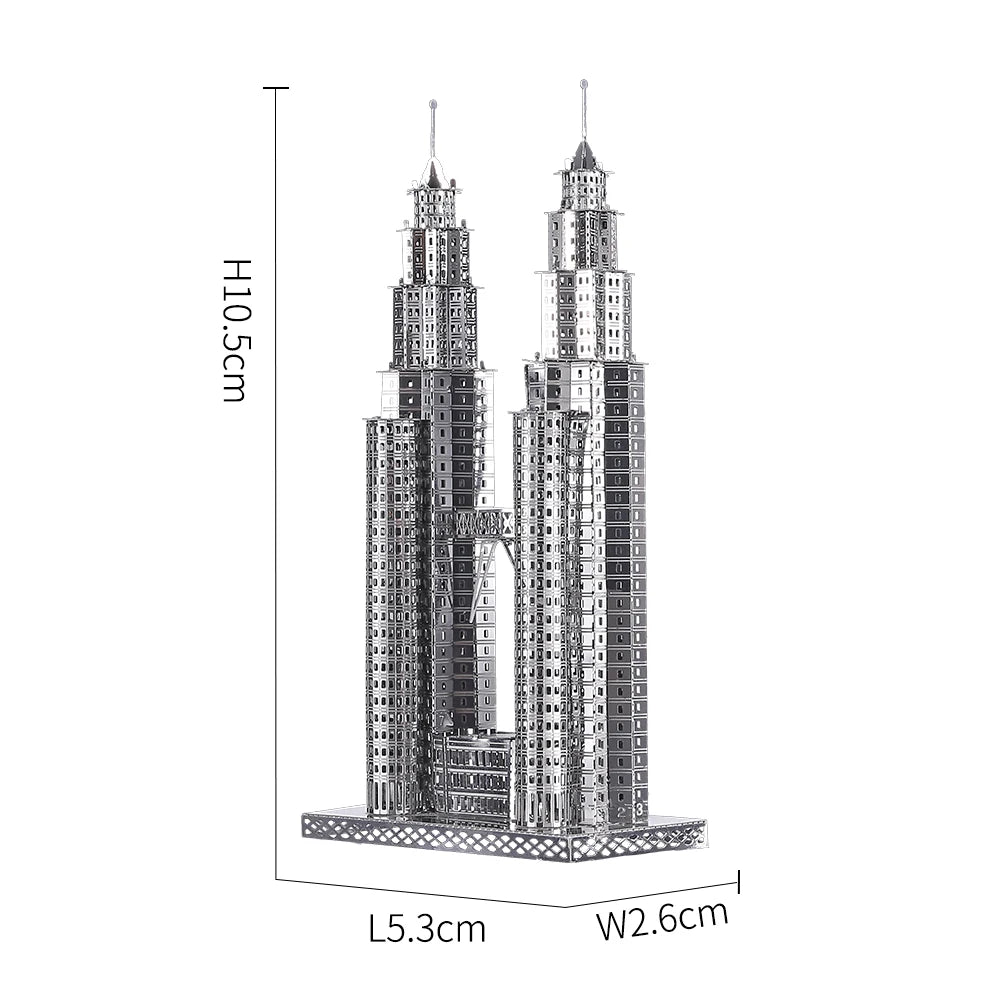Puzzle 3D Tours Petronas