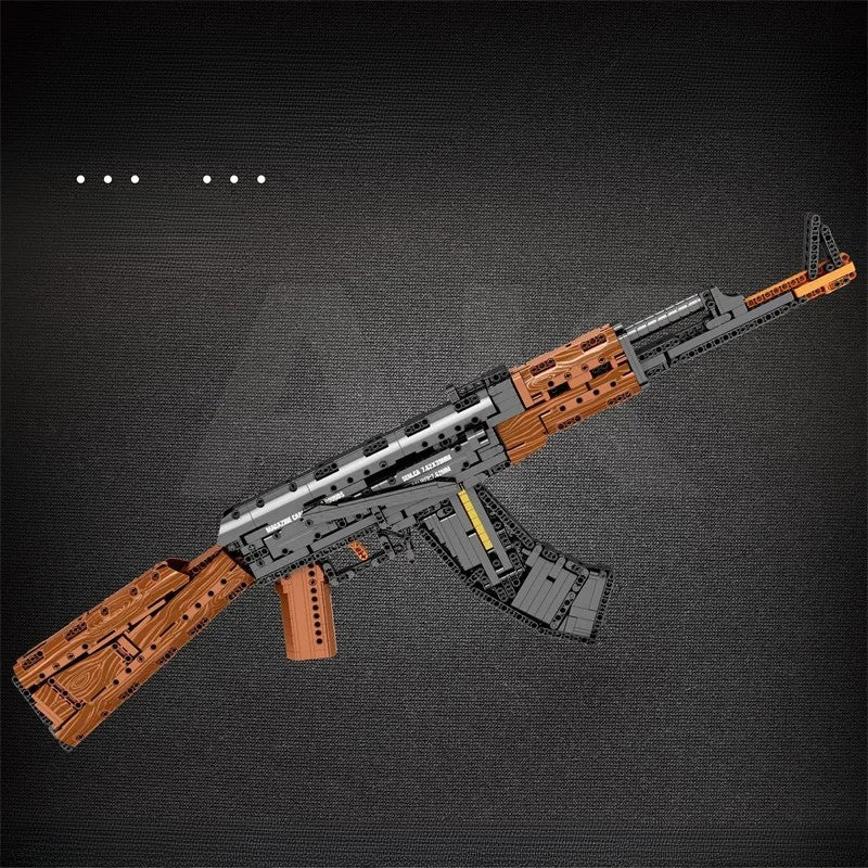 Jeu de construction - Réplique AK47 en blocs
