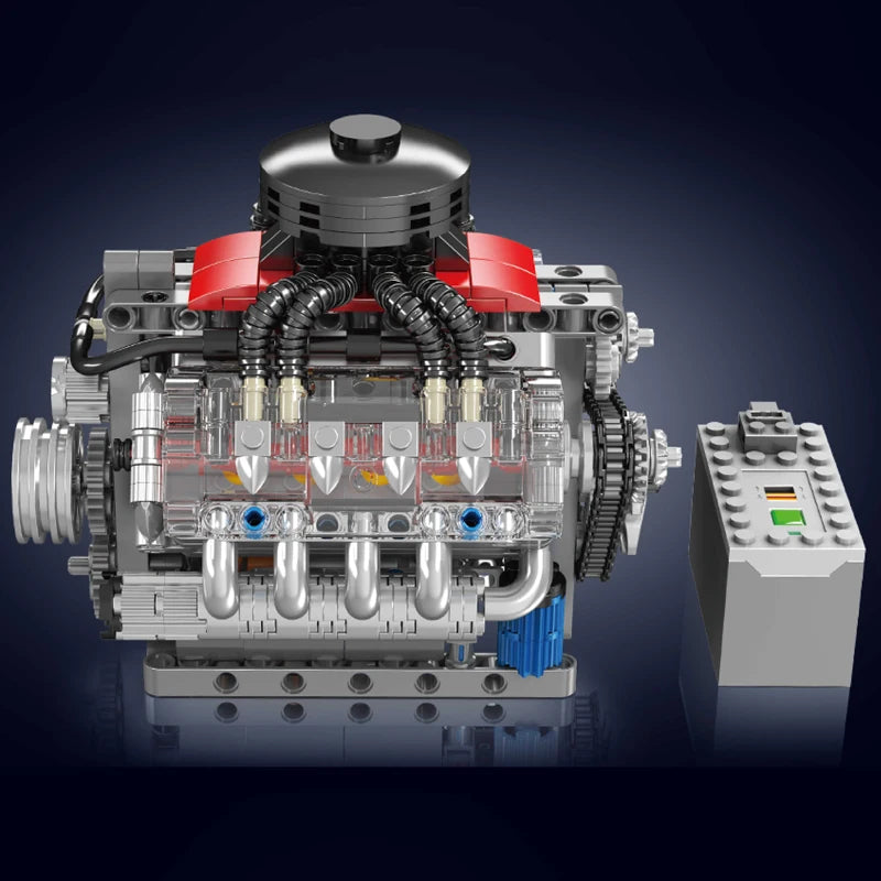 Jeux de construction adulte moteur v8