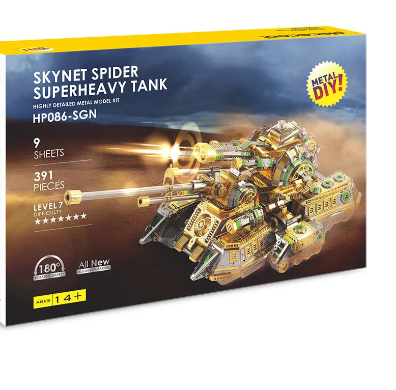 Puzzle 3D en métal Tank