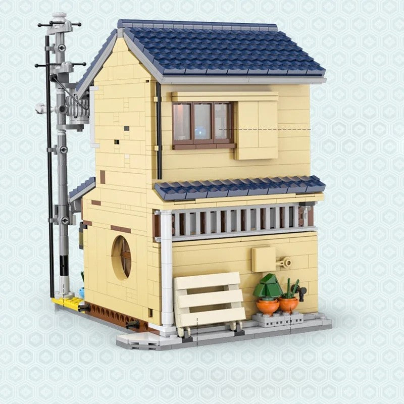 Jeu de construction maison japonaise – Maquette 1200 pièces à monter