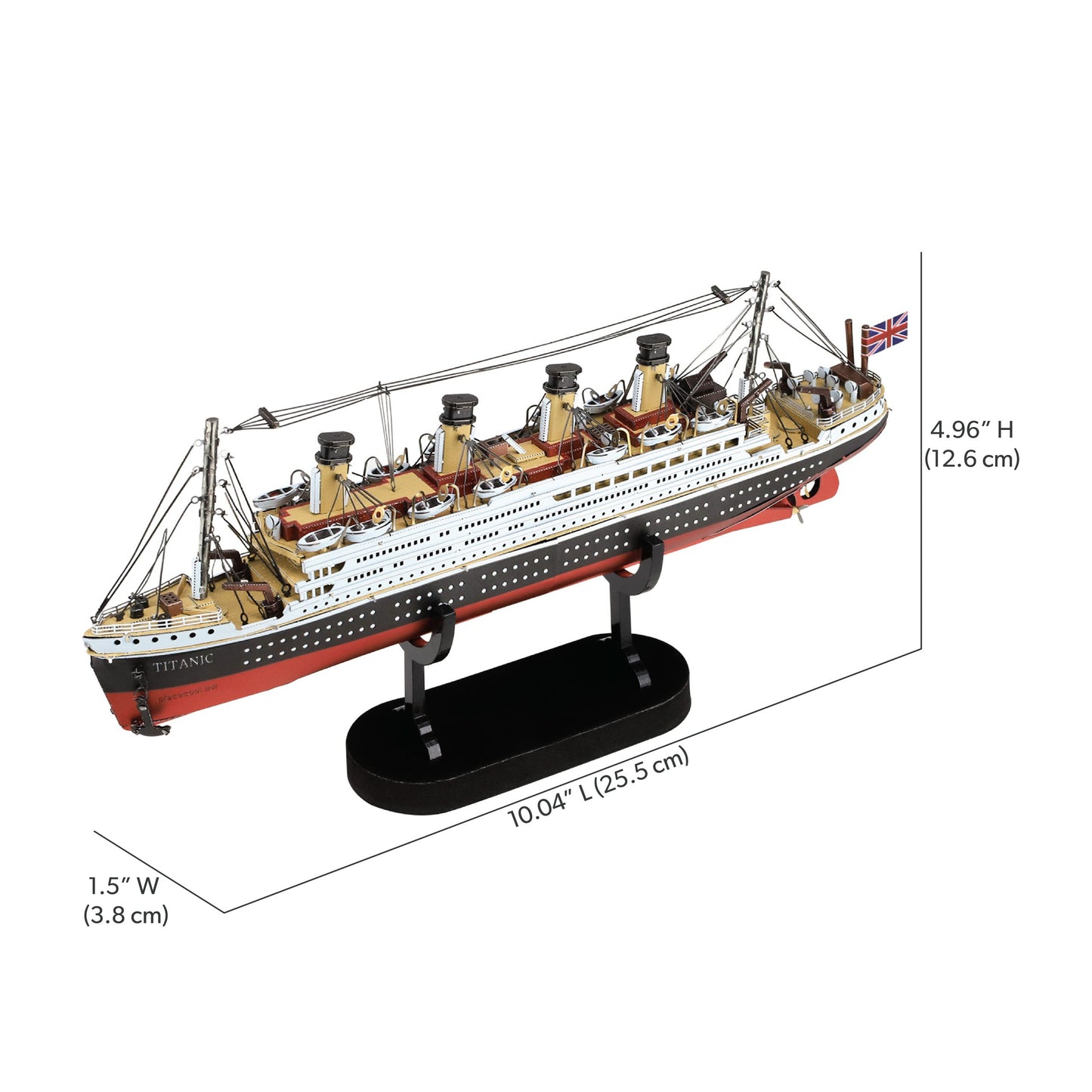 Puzzle 3D métal Bateau Titanic