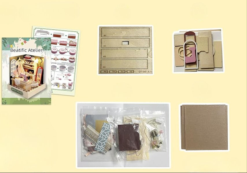 Maison miniature DIY - L'Atelier de couture de Sophie