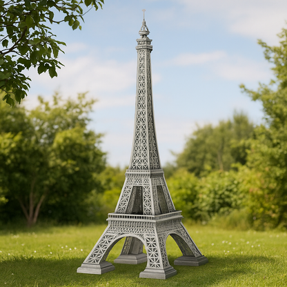 Puzzle 3D tour Eiffel argentée