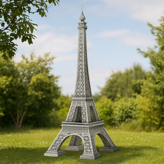 Puzzle 3D tour Eiffel argentée