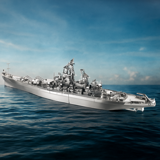 Maquette bateau à construire USS Missouri