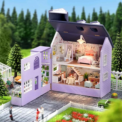 Maison miniature - La Maison Violette