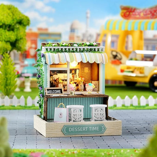 Maison miniature DIY - Le Glacier de Charles