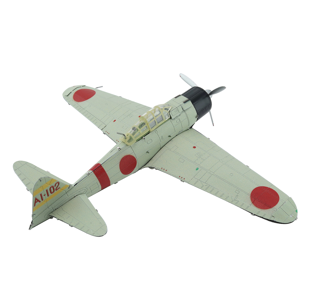 Maquette avion à construire de chasse A6M Zero