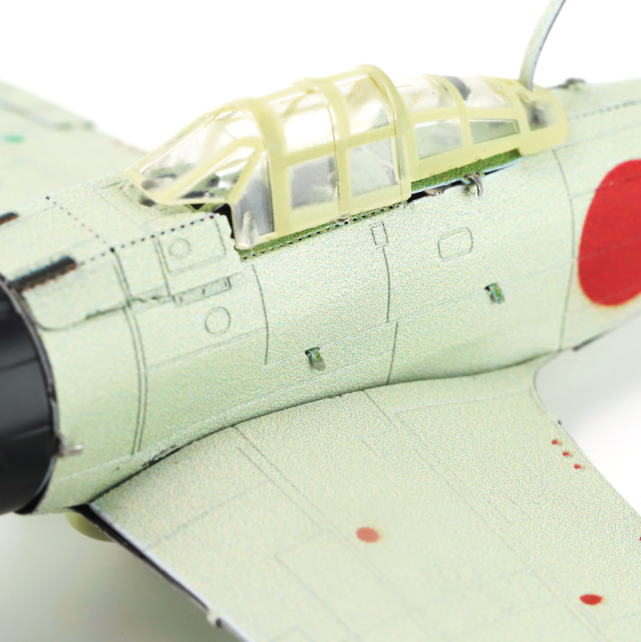 Maquette avion à construire de chasse A6M Zero