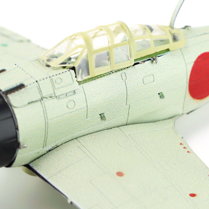 Maquette avion à construire de chasse A6M Zero