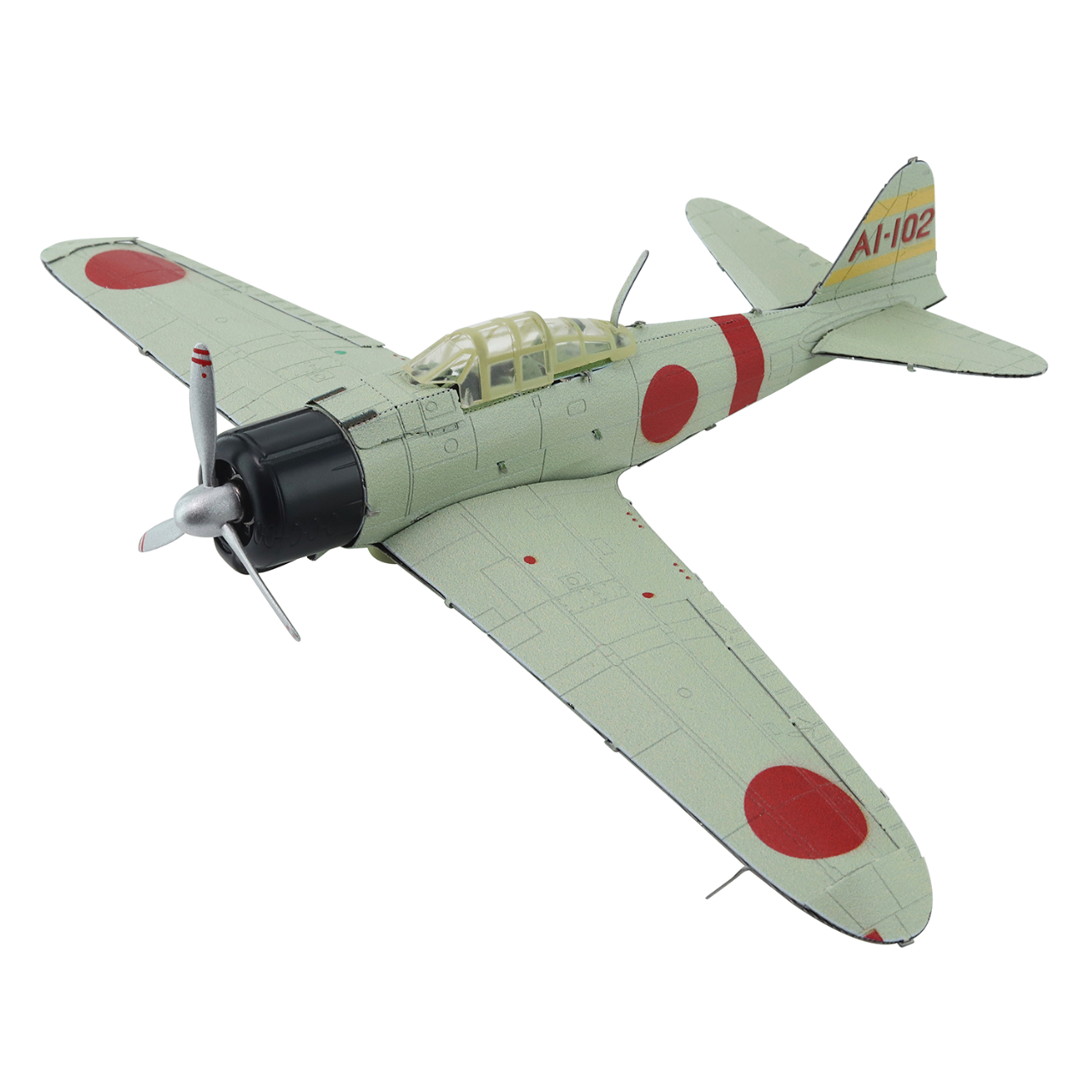 Maquette avion à construire de chasse A6M Zero