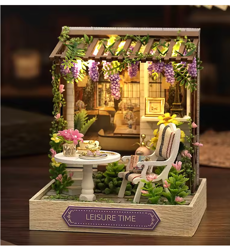 Maison miniature DIY - Moment de détente