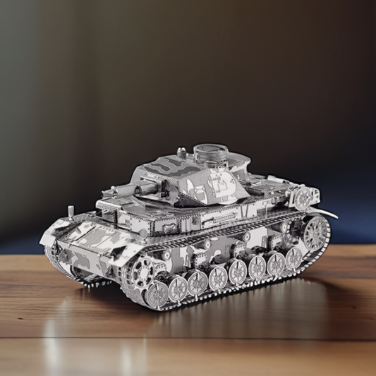 Puzzle 3D en métal char allemand Panzer IV