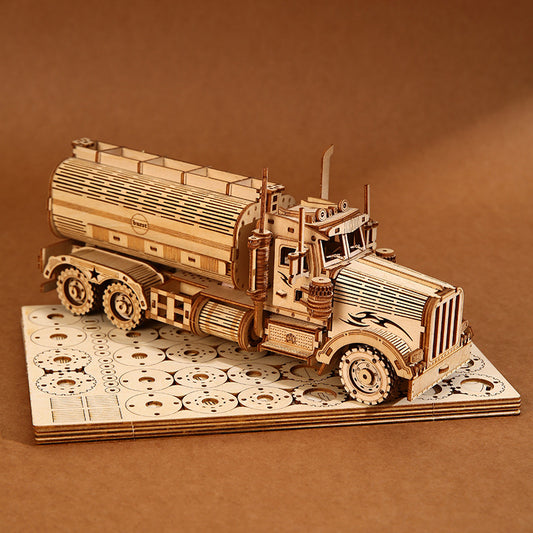 Puzzle 3D Bois Camion poids lourd