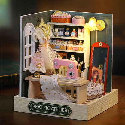 Maison miniature DIY - L'Atelier de couture de Sophie