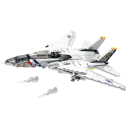 Jeux de construction Adulte - Avion de chasse à assembler