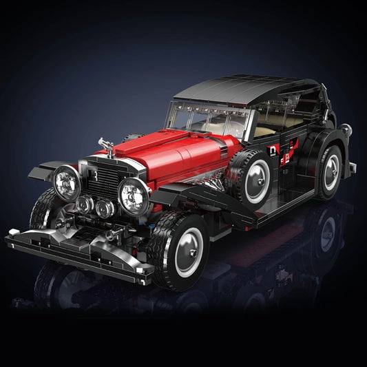 Jeu de construction voiture vintage rouge - 1308 pièces