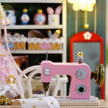 Maison miniature DIY - L'Atelier de couture de Sophie