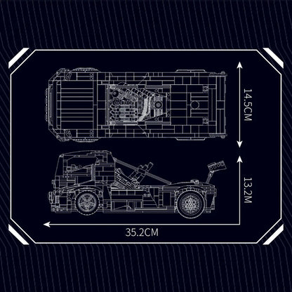 Jeux de construction - Camion de Compétition à assembler