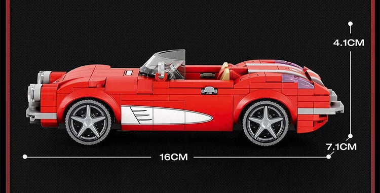 Jeux de construction Adulte - Voiture cabriolet à assembler