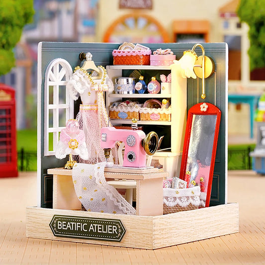 Maison miniature DIY - L'Atelier de couture de Sophie