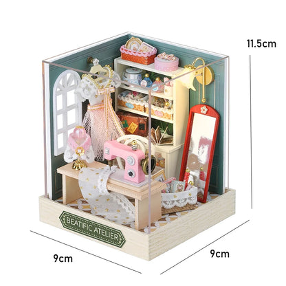 Maison miniature DIY - L'Atelier de couture de Sophie