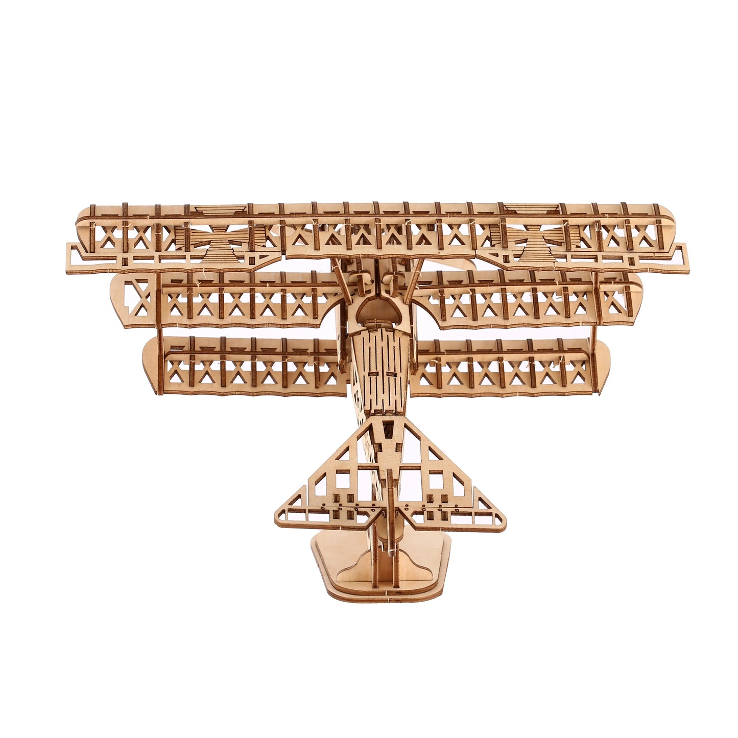 Puzzle 3d bois avion a hélice