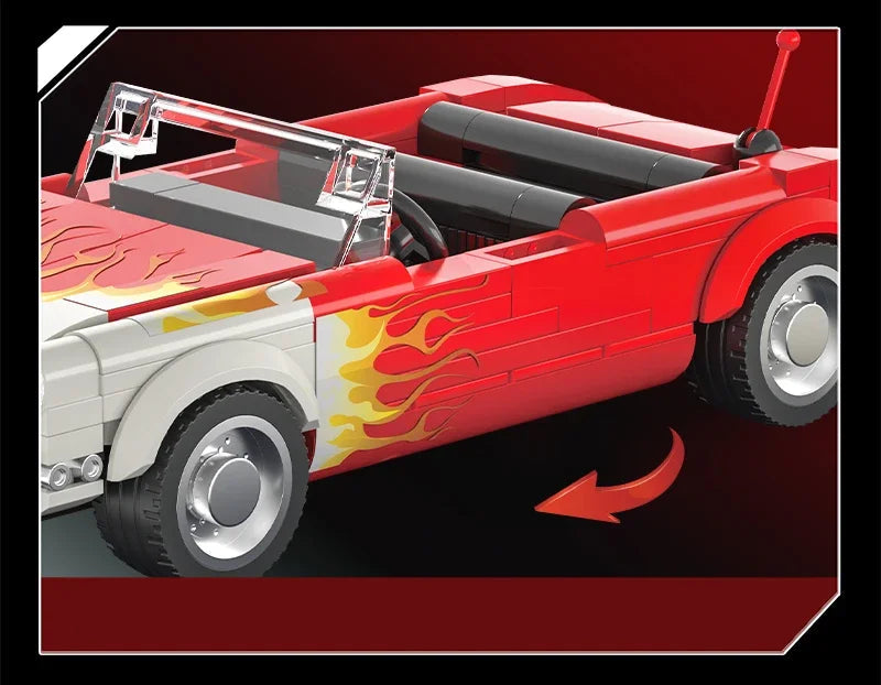 Jeux de construction - Voiture Vintage à assembler