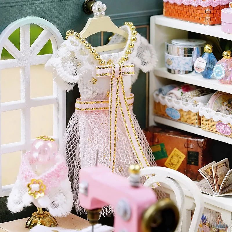 Maison miniature DIY - L'Atelier de couture de Sophie