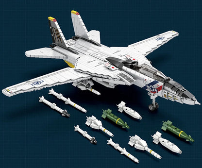 Jeux de construction Adulte - Avion de chasse à assembler