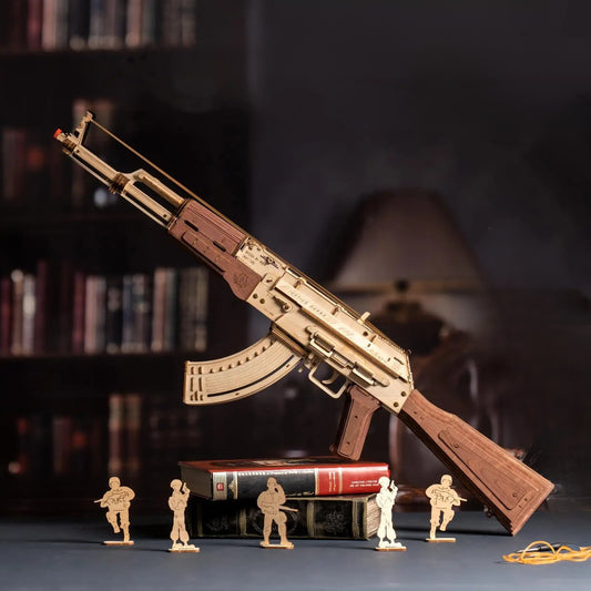 Puzzle 3D Bois arme AK 47 – (315 pièces)